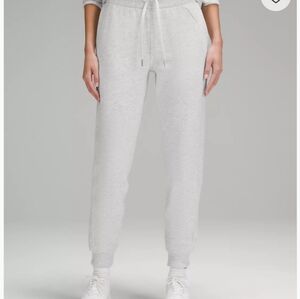 Lululemon Scuba HR Jogger Heathered Core Ultra Light Grey